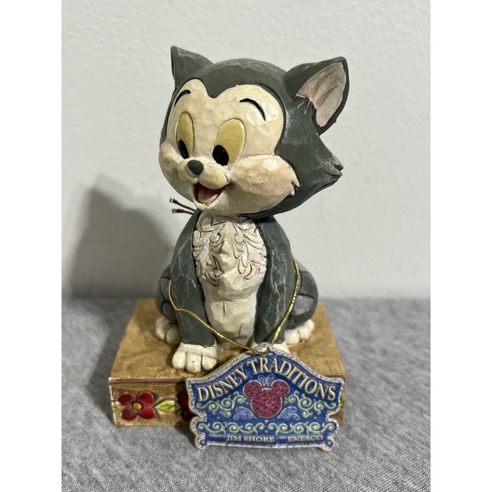 Disney Traditions Jim Shore Buono Figaro Pinocchio Figurine Box 4007212 Enesco